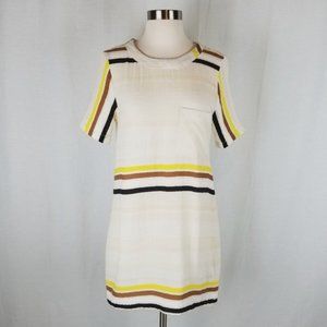 Ace & Jig Striped Gauze Pocket T Shirt Dress